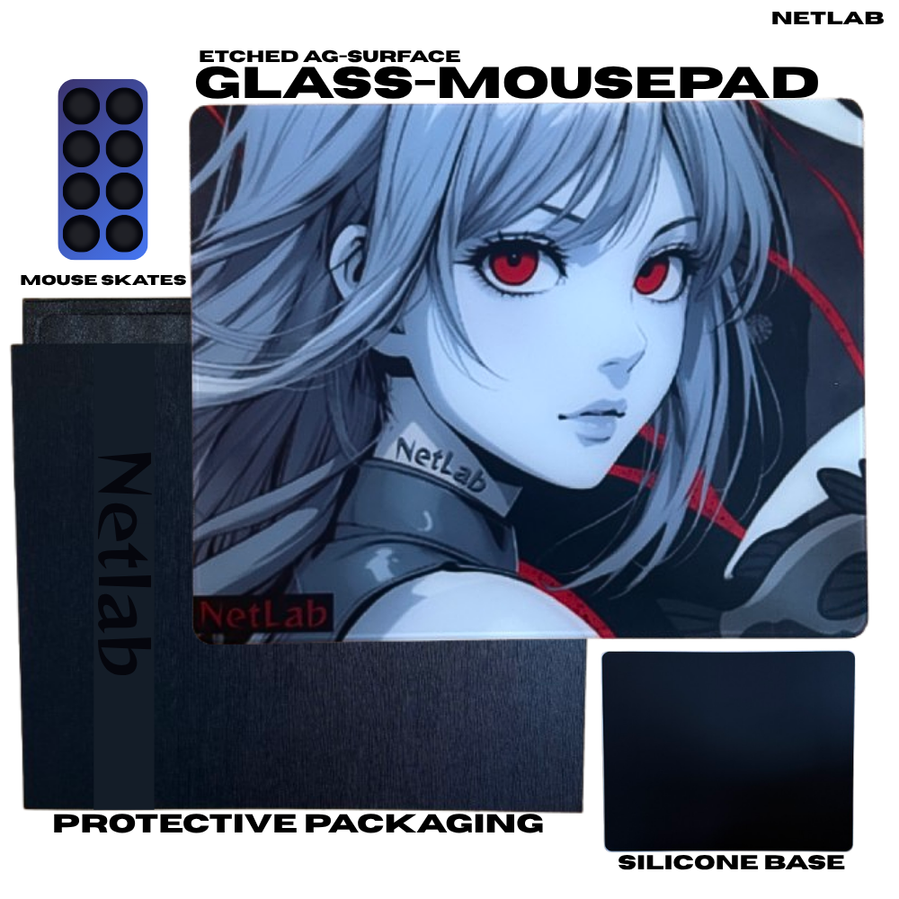 Akiras Wrath Glass-Mousepad