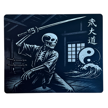 Death's Dojo Glass-Mousepad