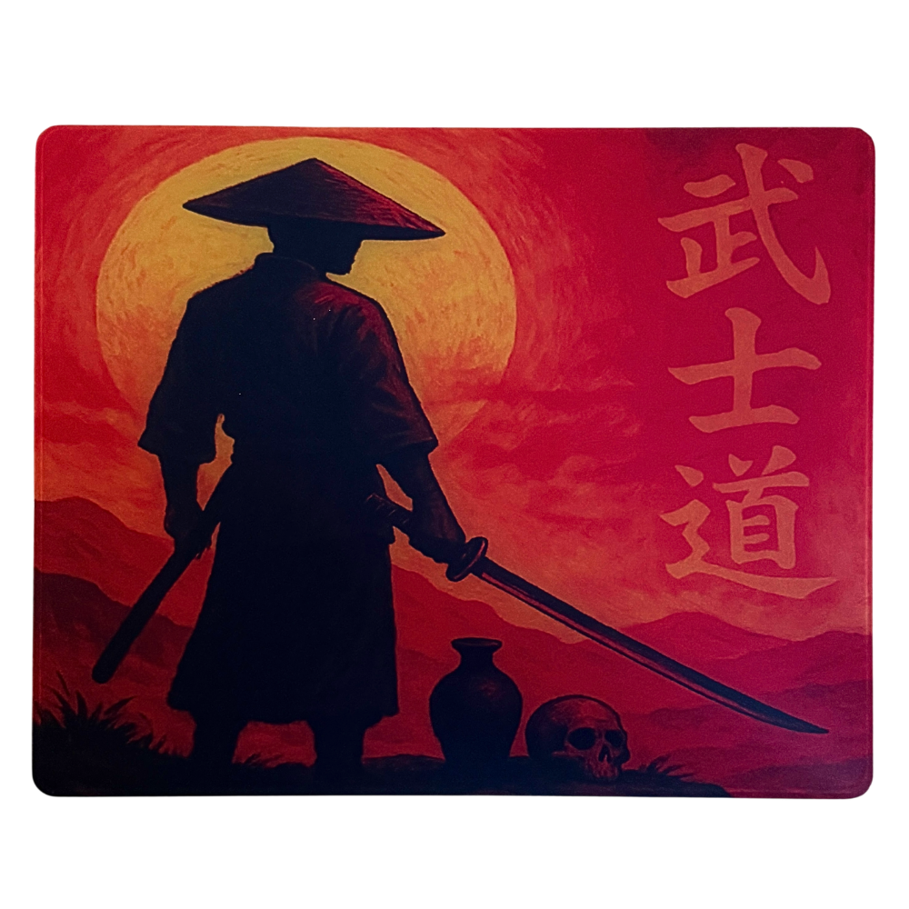 Ronin's Faith Glass-Mousepad