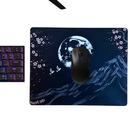 Midnight Sakura Glass-Mousepad
