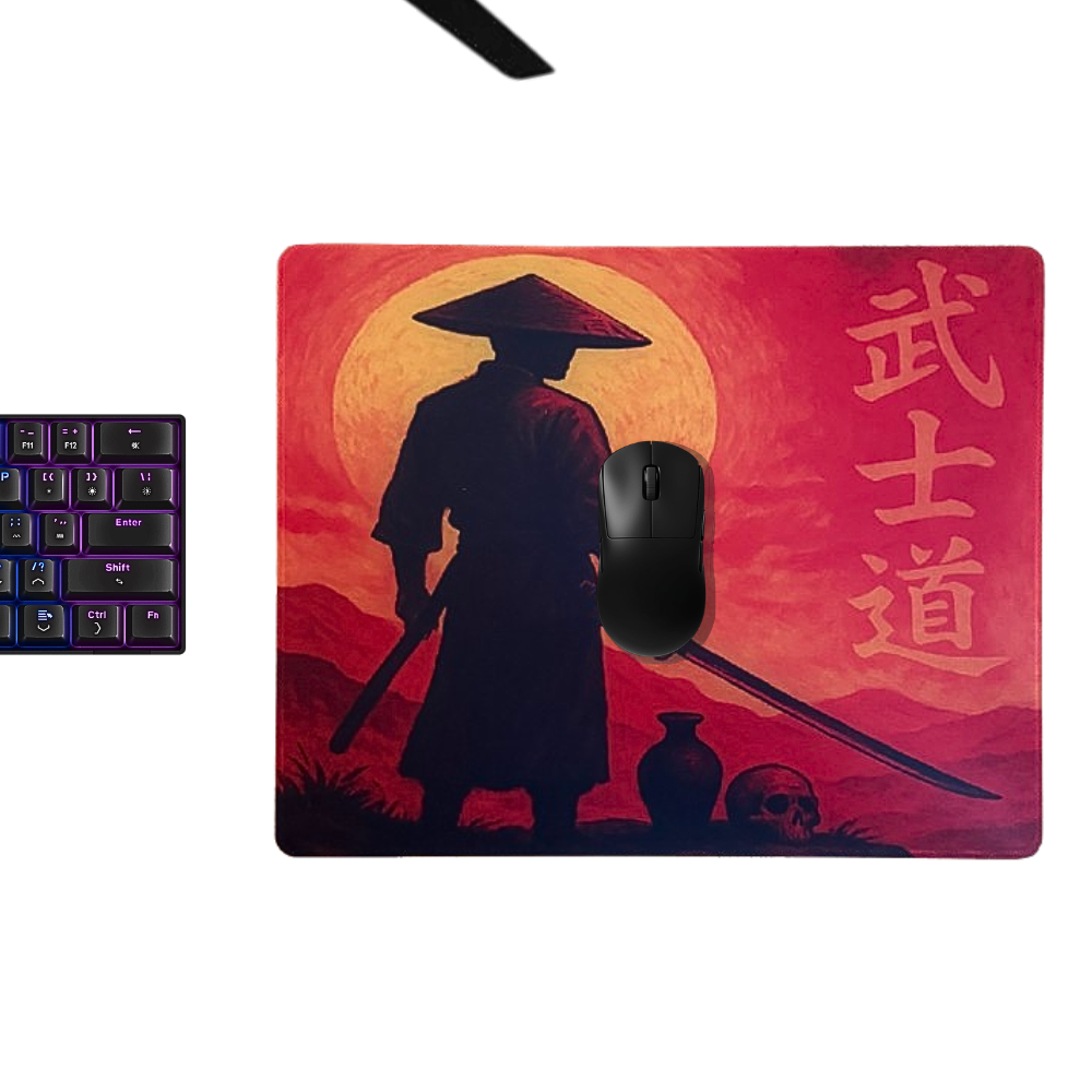 Ronin's Faith Glass-Mousepad