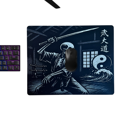 Death's Dojo Glass-Mousepad